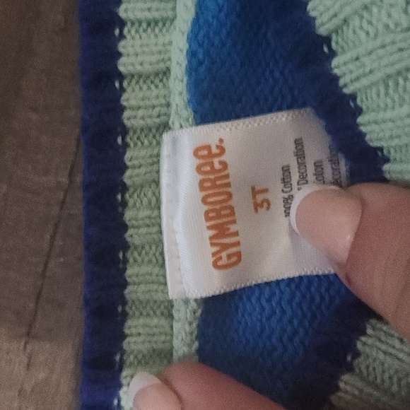 Gymboree 2PC set Vintage Size 3T  Super Hippo Vintage Sweater Paired with Jeans - Picture 5 of 6